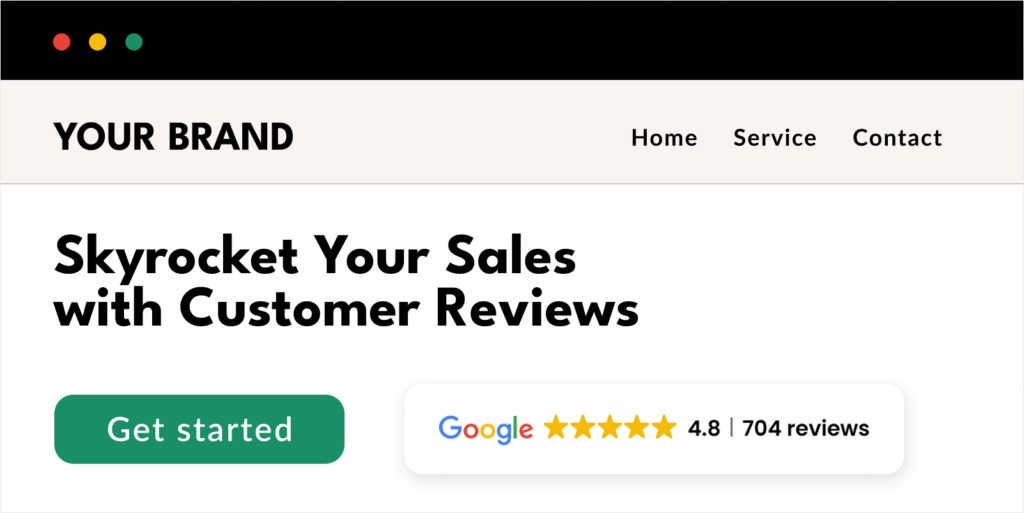 Place Button VIII directly beside or beneath your primary CTA in the Hero section.